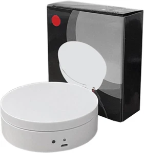 360° Electric Rotating Display Stand USB for Jewelry & Models – New - Picture 1 of 9