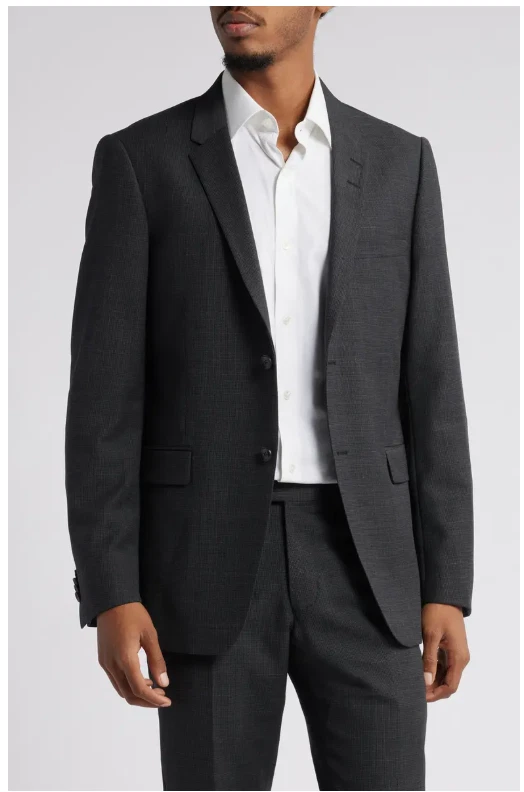 Abrigo deportivo ajustado Jerrett 38R TIGER OF SWEDEN 38R para hombre nuevo sin etiquetas lana elastano en carbón Foto 1 de 4