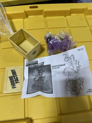 Marvel Heroes Build Figure Factory Series 2 NIGHTCRAWLER Figure ToyBiz H87 #3 - Image 1 of 2