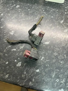 Vauxhall Combo C Corsa C Tigra B Front Headlight Wiring Plugs X 2 VRO07 - Picture 1 of 3