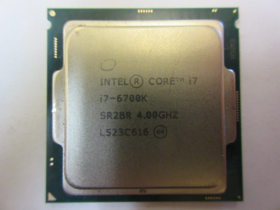 Intel SR2BR Core i7-6700K 4.00GHz/8M Socket 1151 Quad-Core CPU Processor - Image 1 of 1