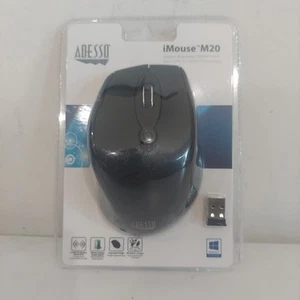 New Optical Wireless Mouse MUSW-6B-02 1600 dpi with 2 Batteries - Picture 1 of 7