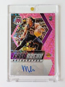 Maxwell Lewis Auto Rookie 2023-24 Prizm Mosaic /15 Brooklyn Nets - Bild 1 von 3