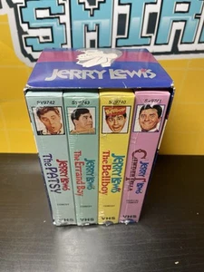 Jerry Lewis Comedy Classics VHS Cinder Fella Bellboy Patsy Errand Boy Box Set - Picture 1 of 5