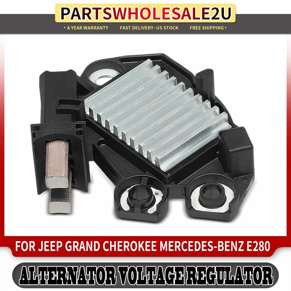 Alternator Voltage Regulator for Mercedes-Benz E280 Jeep Grand Cherokee Dodge - Image 1 of 4