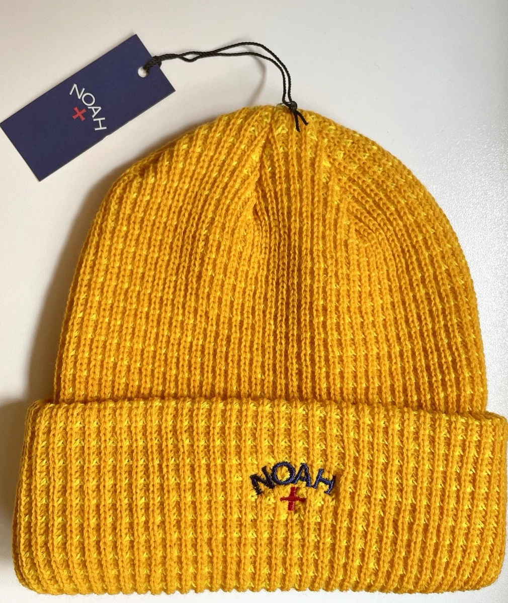NOAH Tri-Color 2022 Beanie YELLOW | eBay