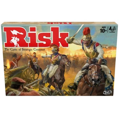 Risk Board Game Hasbro Strategic Family Fun - Image 1 of 4