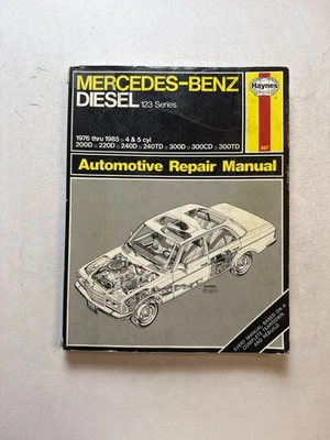 Mercedes-Benz 200D 240TD 1976-1985 Shop Service Repair Manual Wiring Diagrams AC - Image 1 of 4
