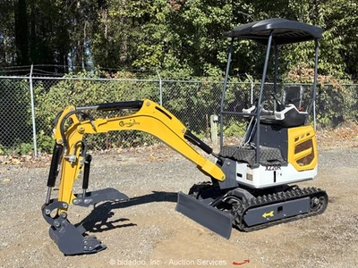 2025 CFG XZ20R Hydraulic Mini Excavator Crawler Blade Hyd Thumb Aux bidadoo -New - Image 1 of 4