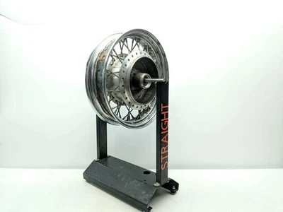 03 Honda VT750 Shadow Spirit Rear Wheel Rim STRAIGHT 15X3.50 - Image 1 of 4