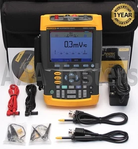 Fluke 199C ScopeMeter 2.5GS/s Dual-Input 200MHz HandHeld Oscilloscope 199/003 - Picture 1 of 12