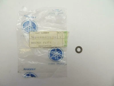 90201-06431 NOS Lavadora de placas Yamaha 1975-1981 XS1100 TY250 XS750 Y2242p Foto 1 de 4