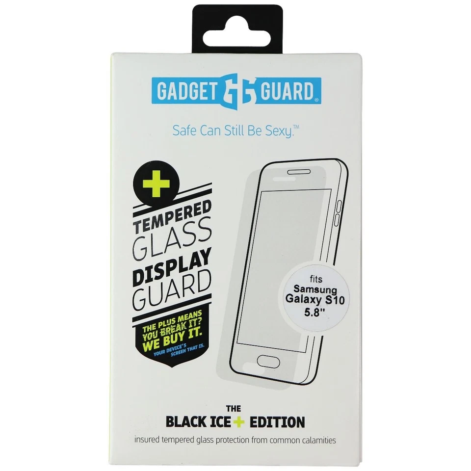 Protetor de tela de vidro Gadget Guard Black Ice+ para Samsung Galaxy S10e - Imagem 1 de 1