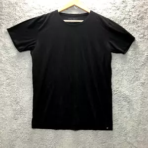 T-shirt uomo coppia ladri manica corta girocollo semplice nera - Foto 1 di 6