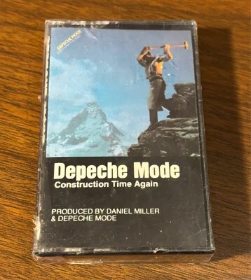 Depeche Mode-Construction Time Again Cassette Audio Tape (1987, Sire) new/sealed - Image 1 of 4