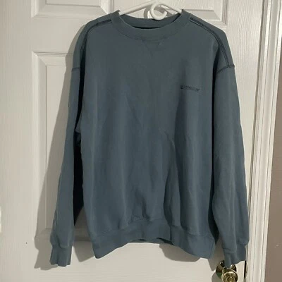 Sudadera Outdoor Life Para Hombre Talla Mediana Manga Larga Azul Pullover Cuello Redondo Foto 1 de 4