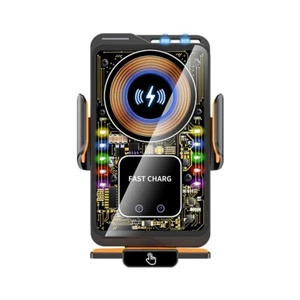 66W Magnetic Car Phone Holder with 15W Fast Wireless Charging - Picture 1 of 22