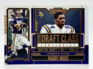 2023 Panini Contenders Historic Draft Class Randy Moss Minnesota Vikings - Picture 1 of 2