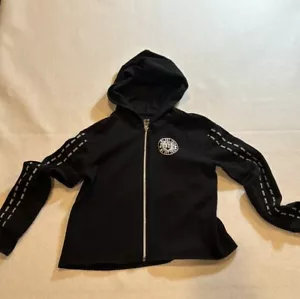 JUSTICE Long Sleeve Crop Top Girl Hoodie - sz 14/16 - Picture 1 of 7