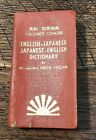 Vaccari  New Concise English-Japanese Dictionary 1962 small paperback 4th editio