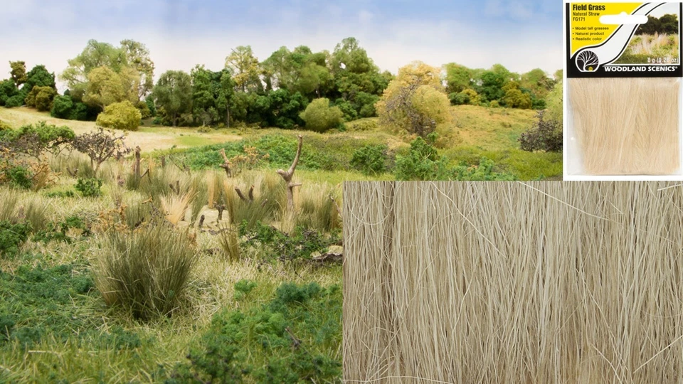 FG171 Herbe Blé Decor Train Woodland Scenics - Photo 1/1