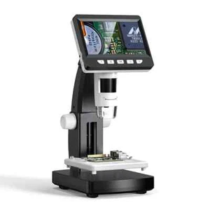 Digital Microscope 1080P 4.3" LCD Coin Electronic Microscopio1000X f PCB Repair - Picture 1 of 14