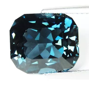9.41Cts Fantastic Natural London Blue Topaz Fancy Cushion Cut Collection Gem - Picture 1 of 6