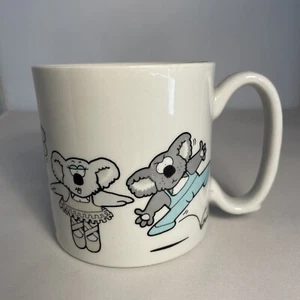 Ballet Ballerina Ballerino Koalas Wrap Around Design Mug Made In Australia - Picture 1 of 6