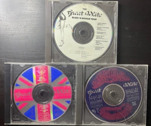 Lot Of 3 Great White Promo CD's 1989 1990 Live In London Blues n Boogie Tour - Picture 1 of 4