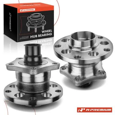 Conjunto de cojinetes de cubo de rueda trasera A-Premium 2x para Audi A6 A6 98-04 VW Quattro 98-05 Foto 1 de 4