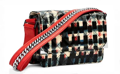 Nuevo con etiquetas Mini Bolso de Hombro Vera Bradley VB Cole en Bloques Brillantes con Borde de Cuero  Foto 1 de 4