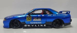Jada 1/18 Nissan Skyline GTR R32 Blue - Picture 1 of 10