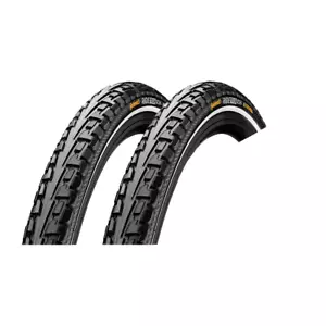 2x Continental Fahrradreifen Ride Tour Schwarz Reflex 28 x 1,60 (42-622) - Bild 1 von 1