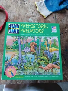 Great American Puzzle Factory 100 Piece Puzzle Prehistoric Predators (See Descr - Picture 1 of 2