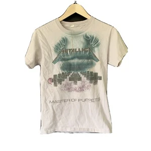 Metallica Master Of Puppets 2011 Delta Men's Size XSmall Gray Blue Heavy Metal - Picture 1 of 6