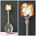 Franklin Mint Pewter Spoon Sunshine Biscuits Pewter 5" 3D Rare Spoon Advertising