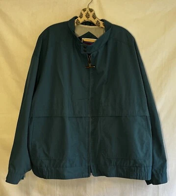 MIGHTY MAC зеленый бирюзовый молнии куртка размер 2XL - Изображение 1 из 4