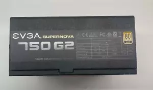 EVGA SuperNOVA 750 G2, 80+ GOLD 750W, vollmodular, EVGA ECO Modus-FS keine Kabel - Bild 1 von 6