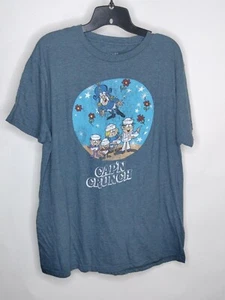 Captian Crunch Damen Größe Large Farbe Blau Kurzarm Grafik Freizeit T-Shirt - Bild 1 von 3