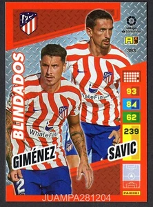 GIMENEZ / SAVIC #393 BLINDADOS 2022-23 CROMO PANINI ADRENALYN XL LA LIGA 22/23 - Picture 1 of 2