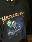 Megadeth Authentic 2020 Rust In Peace Official T Shirt Medium Black (See Photos)