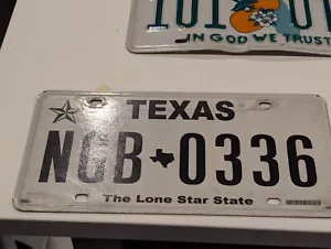 United States Texas The Lone Star State License Plate - Expired- Man Cave - Picture 1 of 2
