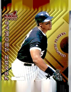 1999 PACIFIC AURORA COMPLETE PLAYERS SALESMAN SAMPLE STAR #5A FRANK THOMAS /2 - Picture 1 of 2