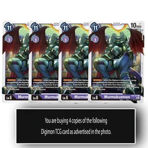 Murmukusmon - BT6-079 U - Digimon TCG Card - Purple- Playset - Picture 1 of 1