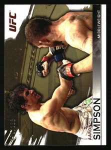 Aaron Simpson 2010 Topps #103 UFC Card