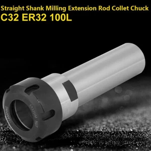 C32 ER32 100L Straight Shank Collet Chuck Toolholder for CNC Milling Lathe - Picture 1 of 9
