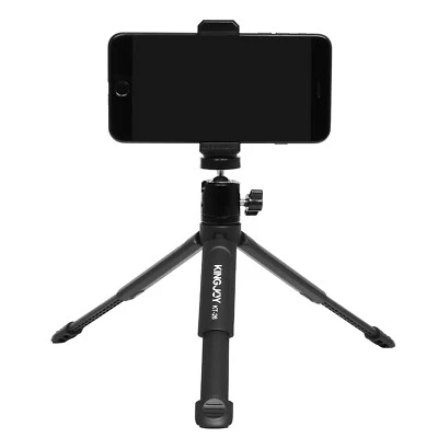 Mobile Phone Desktop Tripod Mini Phone Tripod Stand Selfie Stick Pole for Vlog - Image 1 of 4