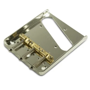 NEW - Kluson Hybrid Steel Bridge For Fender American Standard Tele, KASHYG-N - Picture 1 of 1