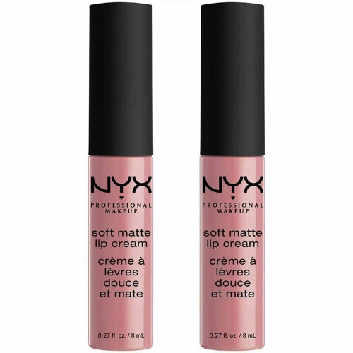 Lot of 2: New NYX Soft Matte Lip Cream Gloss in SMLC06 Istanbul (Sealed 2-Pack) - Image 1 of 1