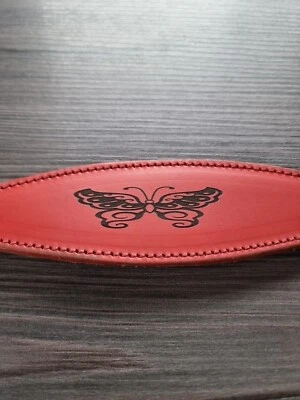 Whippet Leather collar 12-14 Inch Sample SECONDS SW 13 - Image 1 of 4